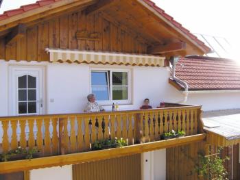 Eingangsbereich der Ferienwohnung im Bayerwald